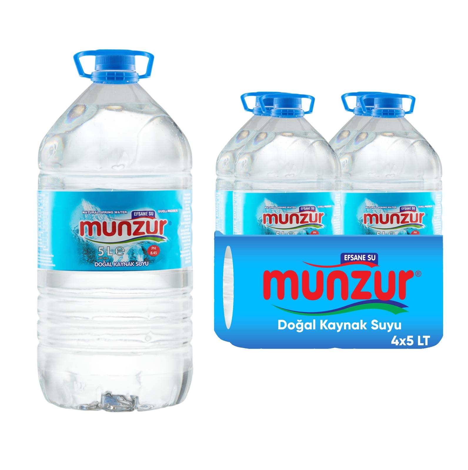 Munzur Munzur 2x5 LT Pet Şişe Su