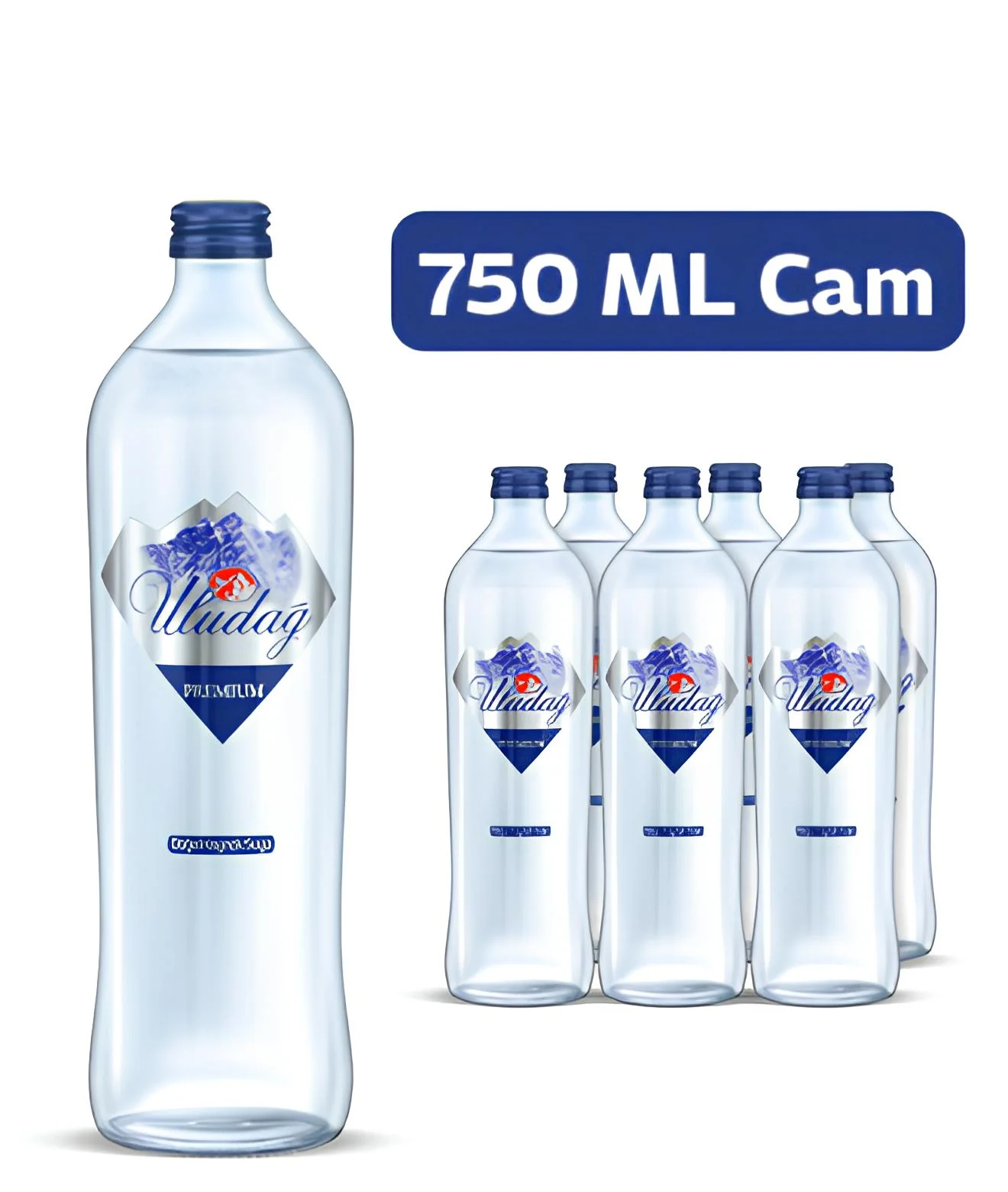 Uludağ Uludağ Cam Şişe Su 6 x 750 ml.
