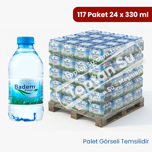 1 Palet (210 Paket 12x330 ml) Badem Pınarı