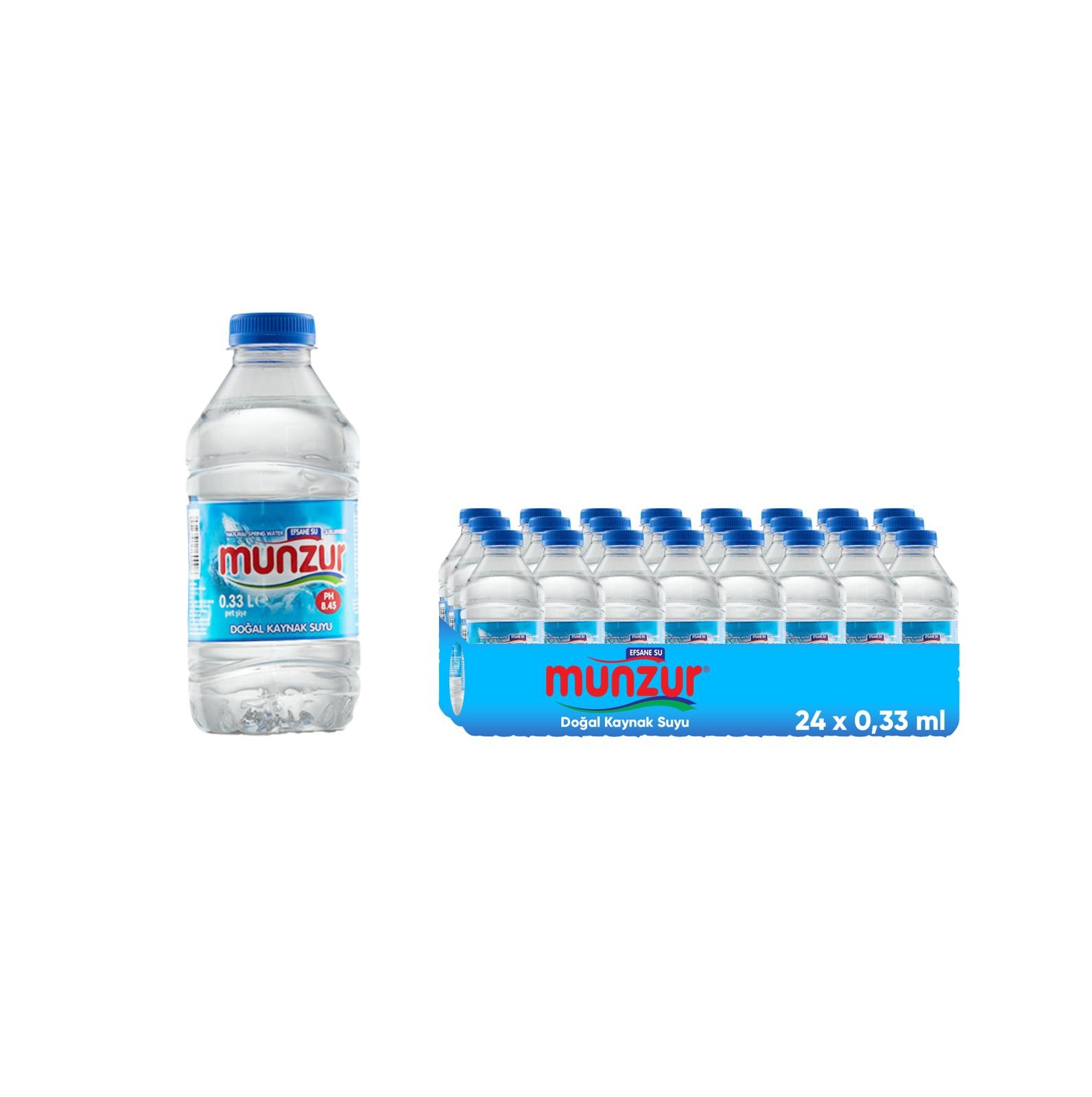 Munzur Munzur 24x330 ml Pet Şişe Su